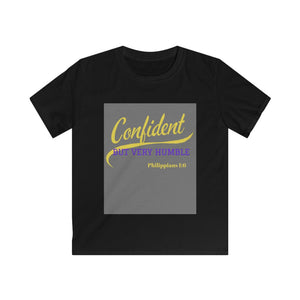 Kids Confident, But Very Humble Softstyle Tee