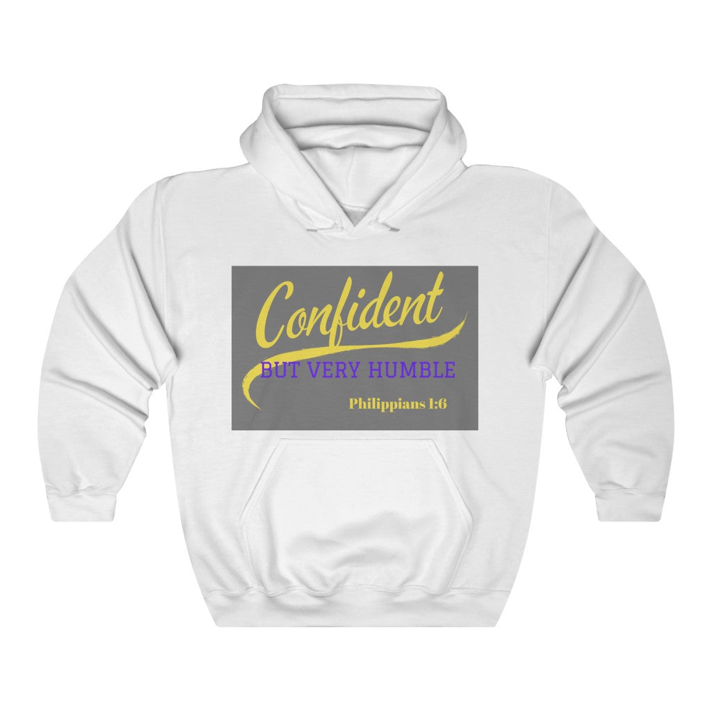 Unisex Confident, But Very Humble Heavy Blend™ Hooded Sweatshirt