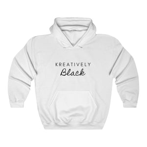 Unisex Kreatively Black Heavy Blend™ Hooded Sweatshirt